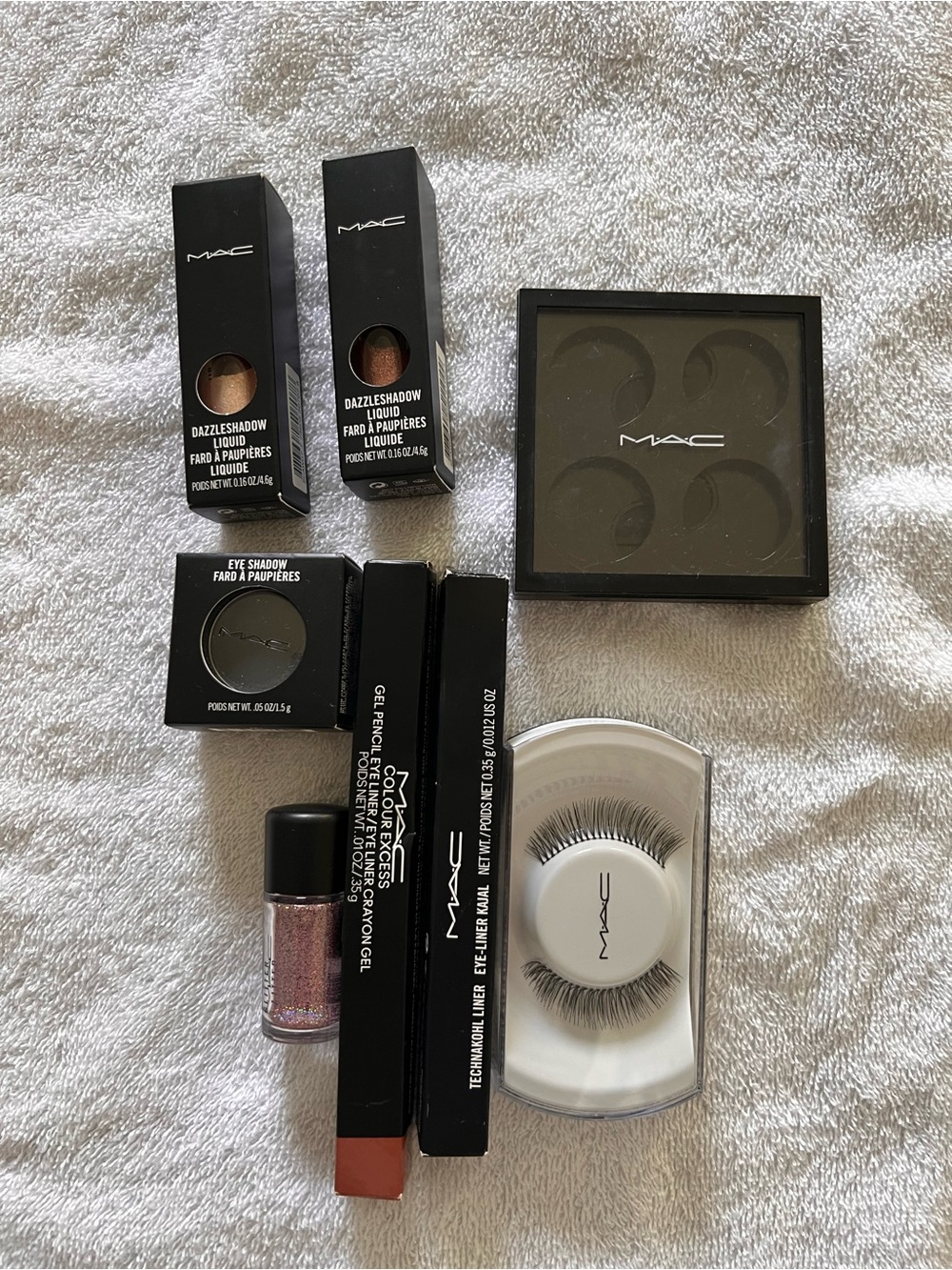 MAC Cosmetics Eyeshadow Eyeliner Lashes